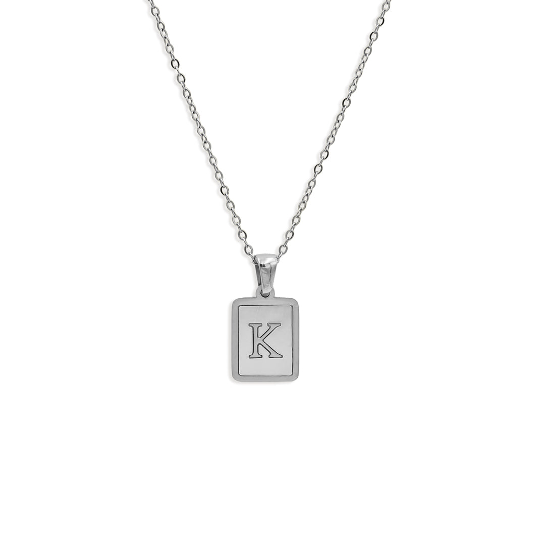 ΚΟΛΙΕ ΑΤΣΑΛΙΝΟ  ΜΕ MONOΓΡΑΜΜΑ ΣΕ ΑΣΗΜΙ ΧΡΩΜΑ THE STEEL CHOICE  (KNA0026X)