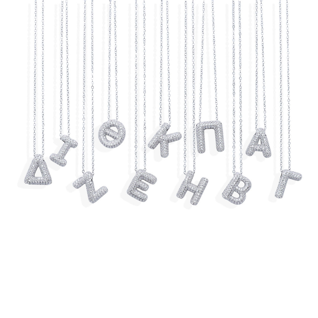 ΚΟΛΙΕ BALLOON ΜΕ MONOΓΡΑΜΜΑ ΣΕ ΑΣΗΜΙ ΧΡΩΜΑ (KNA007X)