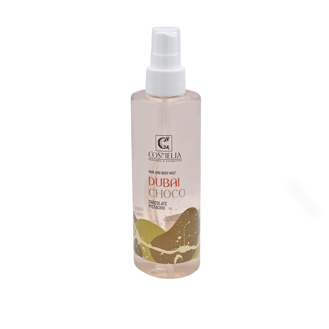 HAIR &amp; BODY MIST DUBAI CHOCO BIZOUVIO PERFUMES 200ml (BM0014)