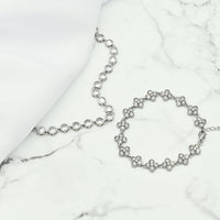 ΣΕΤ ΑΠΟ 2 ΑΤΣΑΛΙΝΑ ΒΡΑΧΙΟΛΙΑ ΣΕ ΑΣΗΜΙ ΧΡΩΜΑ THE STEEL CHOICE  (BSET0011PA)