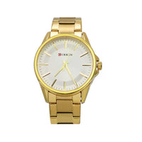 UNISEX ΡΟΛΟΙ ΧΕΙΡΟΣ ΜΕ ΜΠΡΑΣΕΛΕ ΣΕ ΧΡΥΣΟ ΧΡΩΜΑ CURREN (R1812)