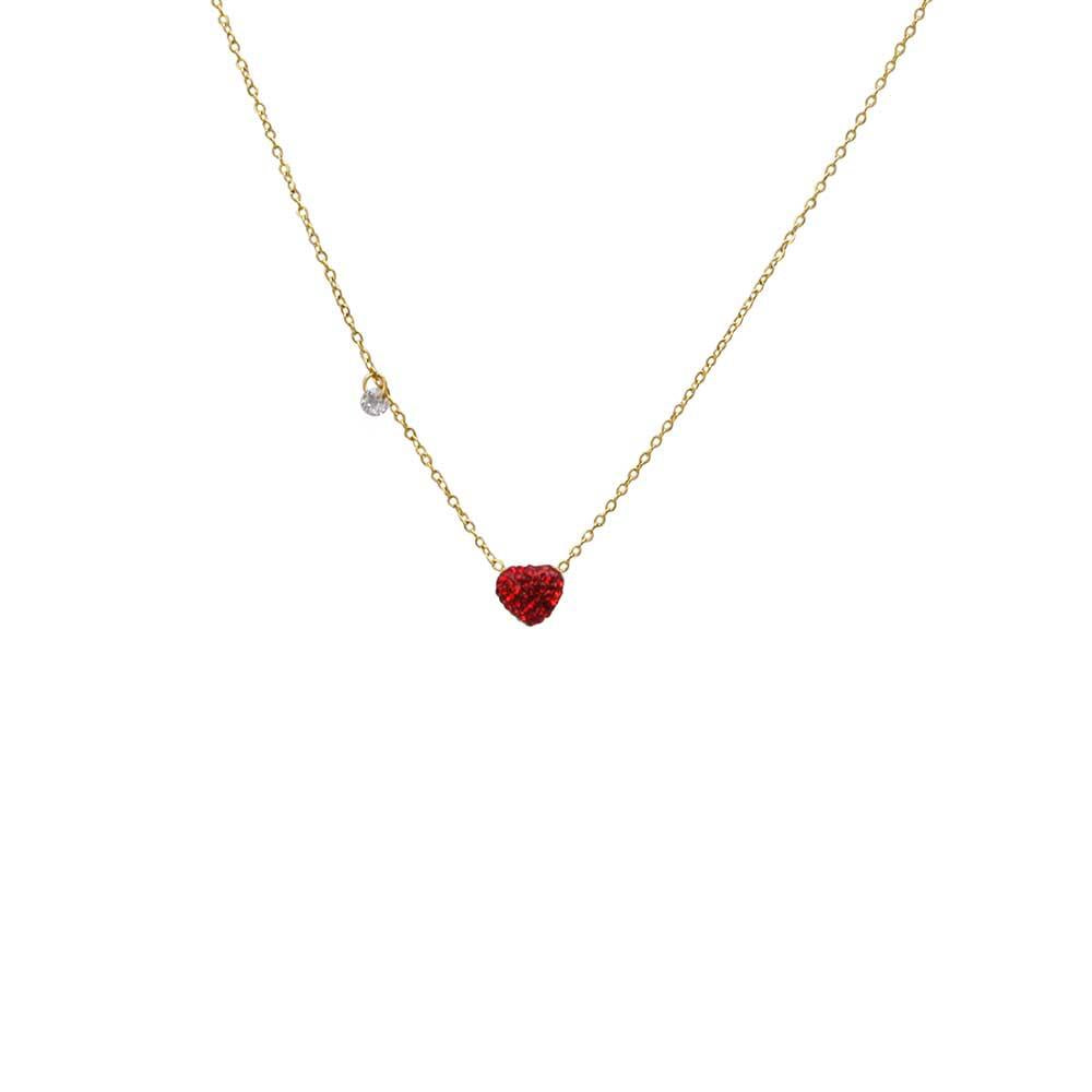 ΓΥΝΑΙΚΕΙΟ ΚΟΛΙΕ ΑΤΣΑΛΙΝΟ ΣΕ ΧΡΥΣΟ ΧΡΩΜΑ THE STEEL CHOICE (K02962X)