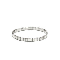UNISEX ΒΡΑΧΙΟΛΙ ΑΠΟ ΑΙΜΑΤΙΤΗ ΣΕ ΑΣΗΜΙ ΧΡΩΜΑ FASHION JEWELRY (B02970A)