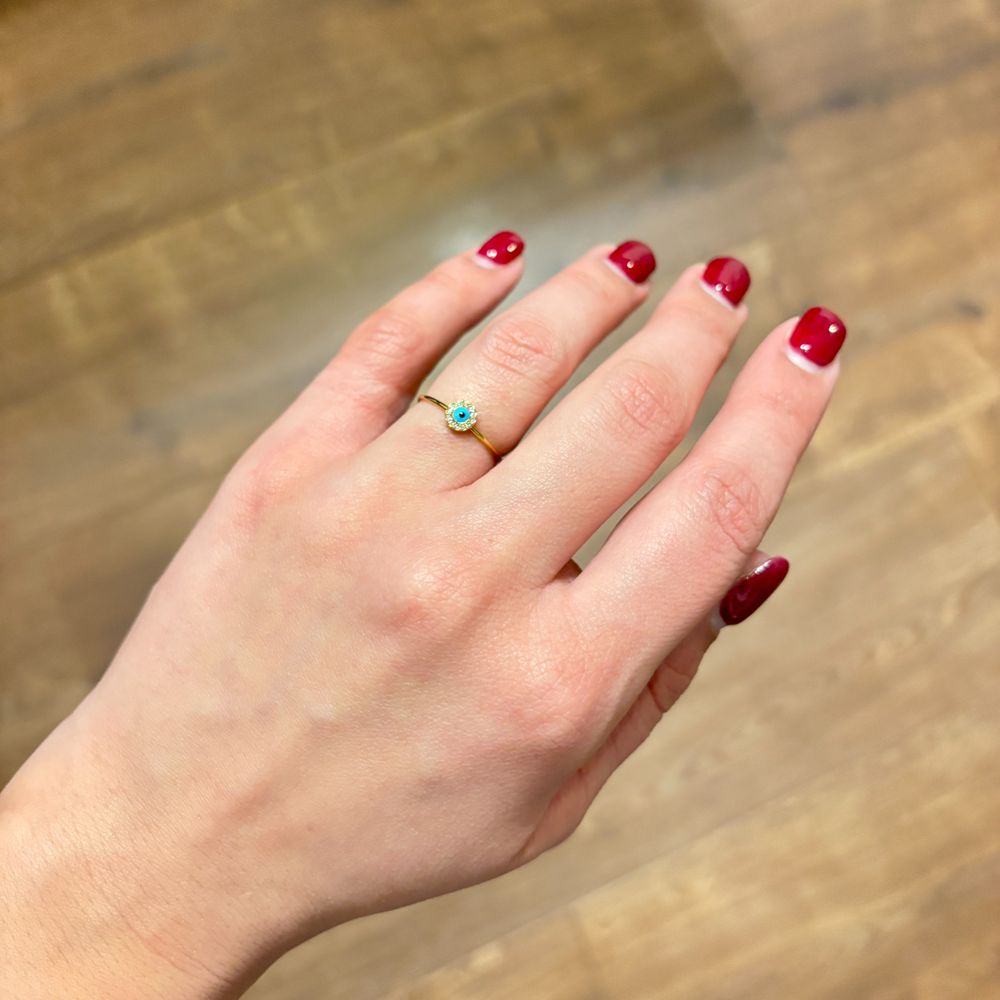 ΓΥΝΑΙΚΕΙΟ ΑΤΣΑΛΙΝΟ ΡΥΘΜΙΖΟΜΕΝΟ ΔΑΧΤΥΛΙΔΙ ΣΕ ΧΡΥΣΟ ΧΡΩΜΑ THE STEEL CHOICE  (D04235S)