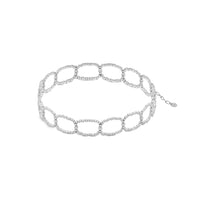 ΓΥΝΑΙΚΕΙΟ CHOKER ΑΤΣΑΛΙΝΟ ΣΕ ΑΣΗΜΙ  ΧΡΩΜΑ THE STEEL CHOICE (K04435PA)
