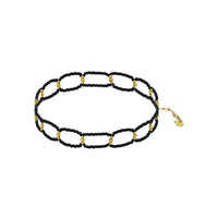 ΓΥΝΑΙΚΕΙΟ CHOKER ΑΤΣΑΛΙΝΟ ΣΕ ΧΡΥΣΟ  ΧΡΩΜΑ THE STEEL CHOICE (K04436PA)