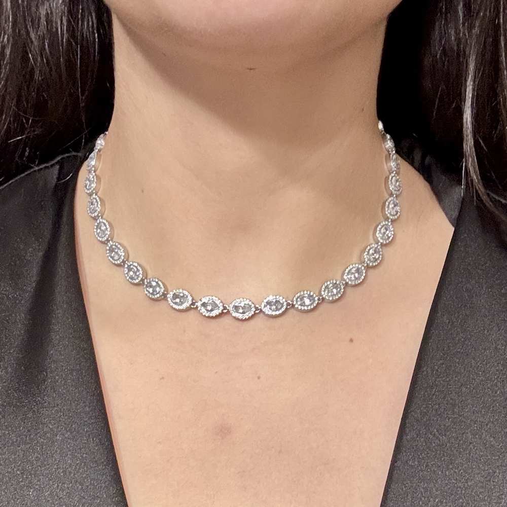 ΓΥΝΑΙΚΕΙΟ CHOKER ΑΤΣΑΛΙΝΟ ΣΕ ΑΣΗΜΙ ΧΡΩΜΑ THE STEEL CHOICE (K04489PA)