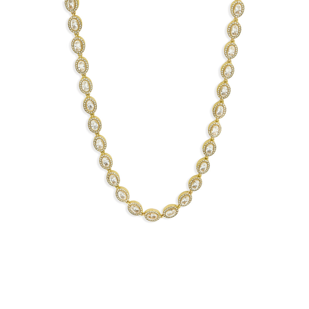 ΓΥΝΑΙΚΕΙΟ CHOKER ΑΤΣΑΛΙΝΟ ΣΕ ΧΡΥΣΟ ΧΡΩΜΑ THE STEEL CHOICE (K04490PA)