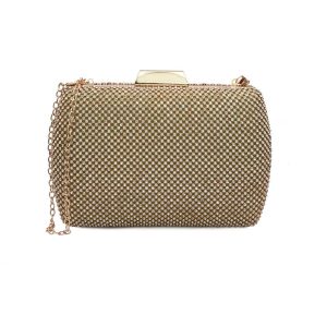 ΓΥΝΑΙΚΕΙΑ ΑΜΠΙΓΙΕ ΤΣΑΝΤΑ ΣΕ ΧΡΥΣΟ ΧΡΩΜΑ FIRENZE BAGS (AT0796)